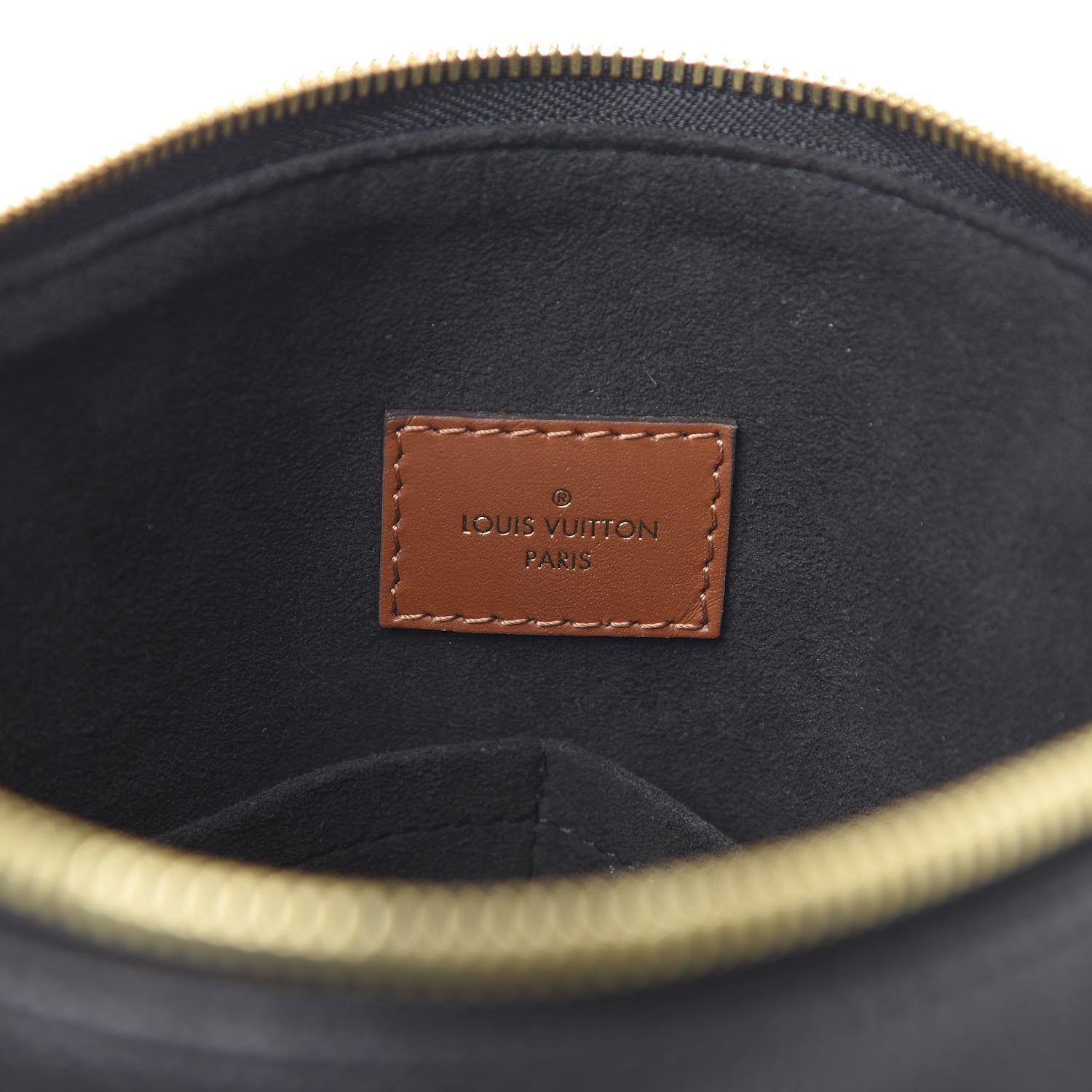 Louis Vuitton Monogram V Tote MM Black 6 of 11