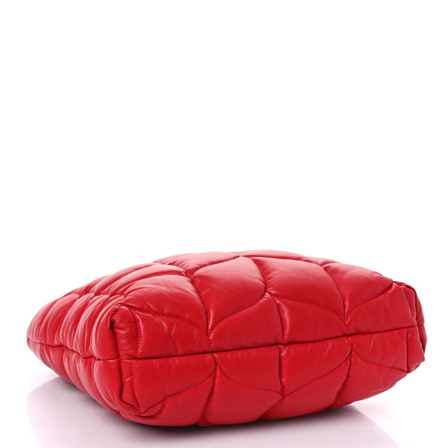 Nappa Pillow Quilted Big Softie Tote Lancaster Red