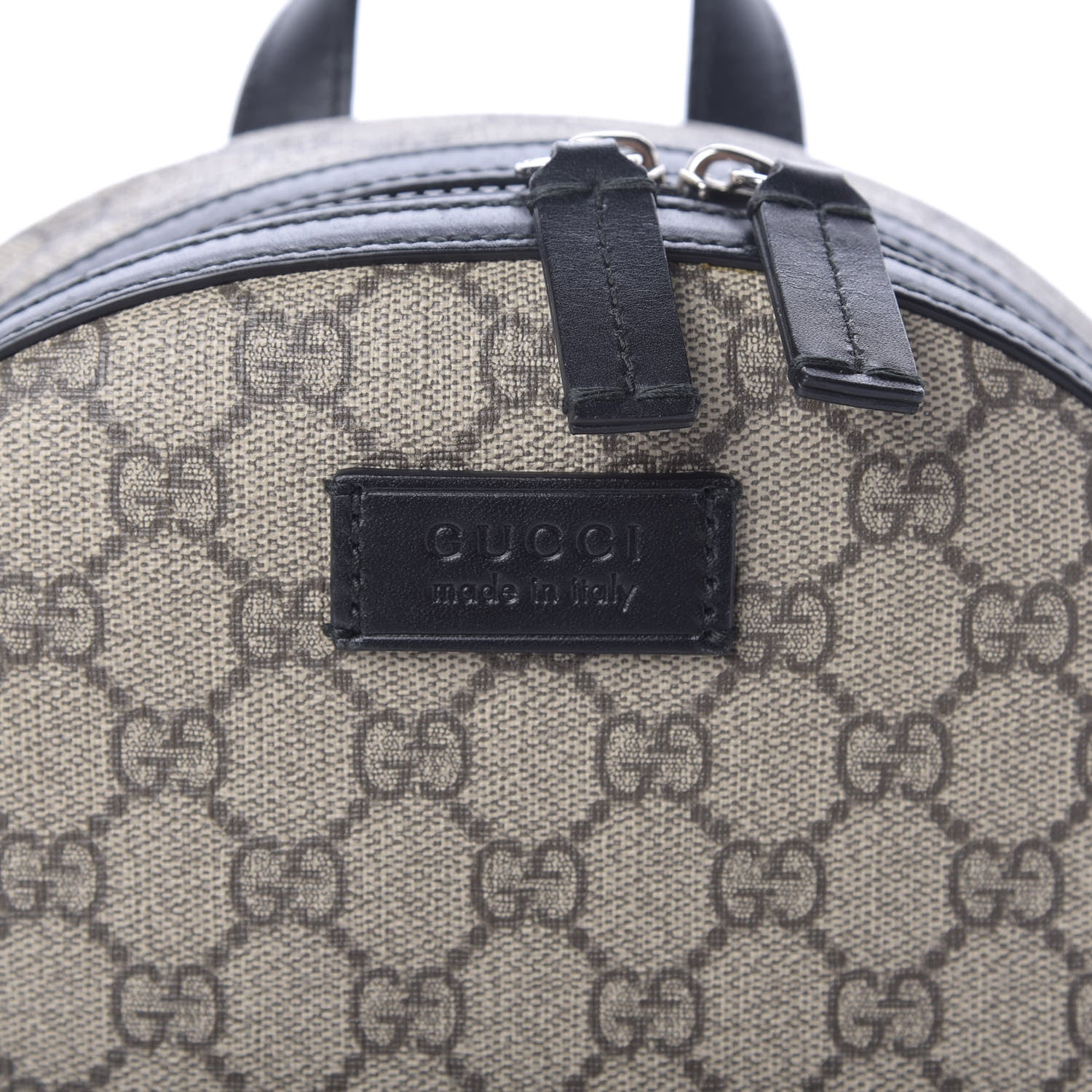 Gucci GG Supreme Monogram Small Eden Day Backpack Black 10 of 11