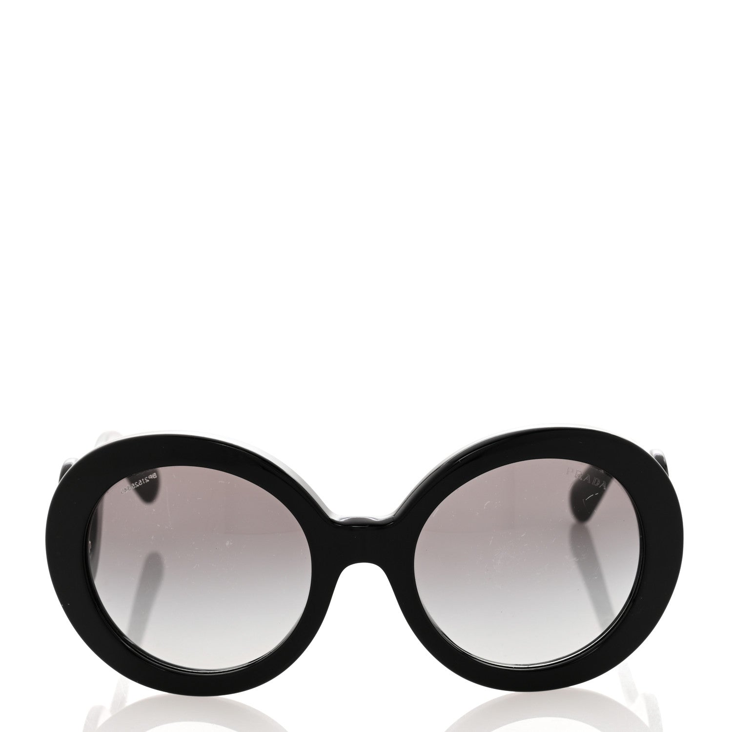 Prada Baroque Sunglasses SPR 27N Black 2 of 7