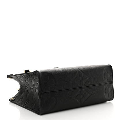 Louis Vuitton Empreinte Monogram Giant Onthego PM Black 4 of 11