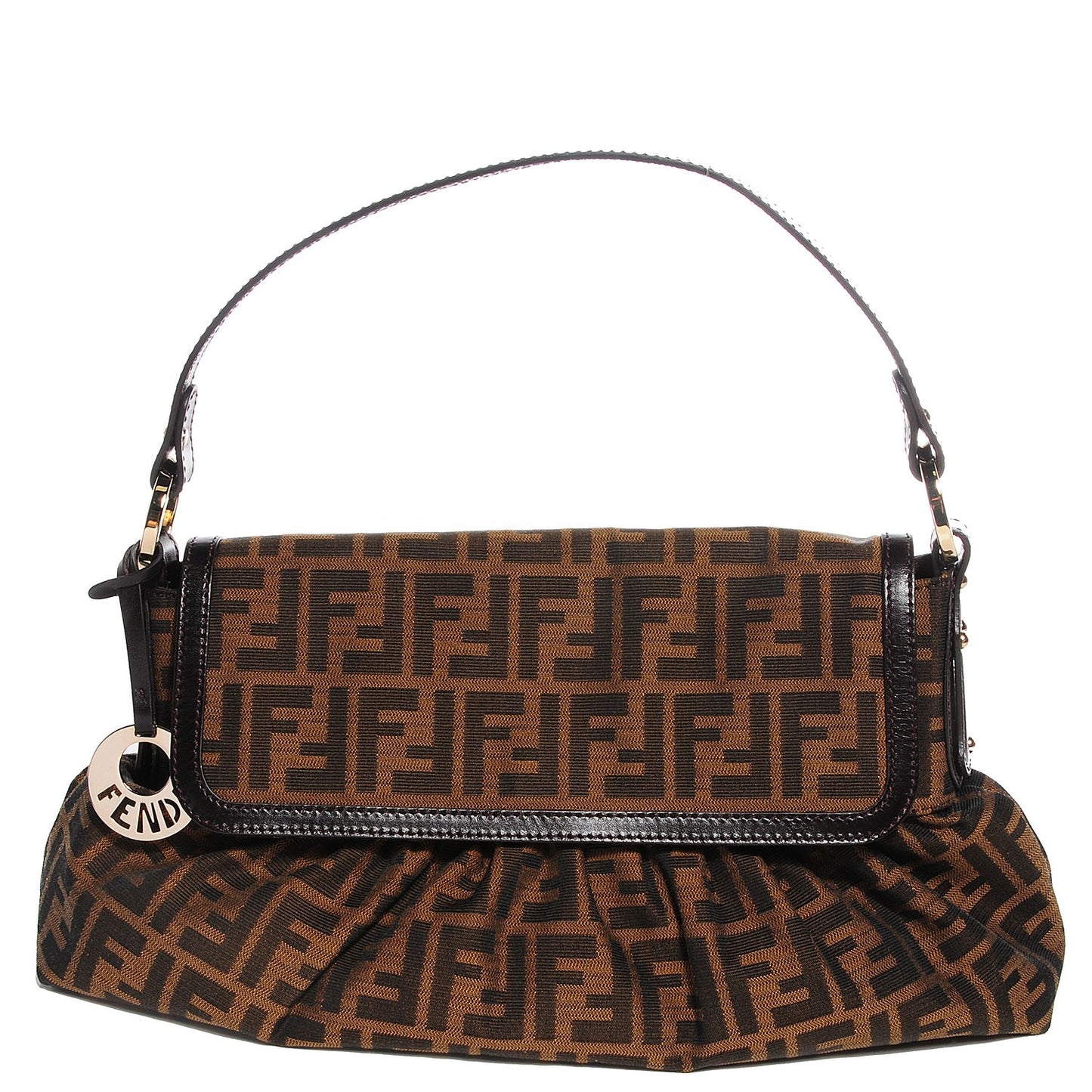 Zucca Medium Chef Shoulder Bag Tobacco