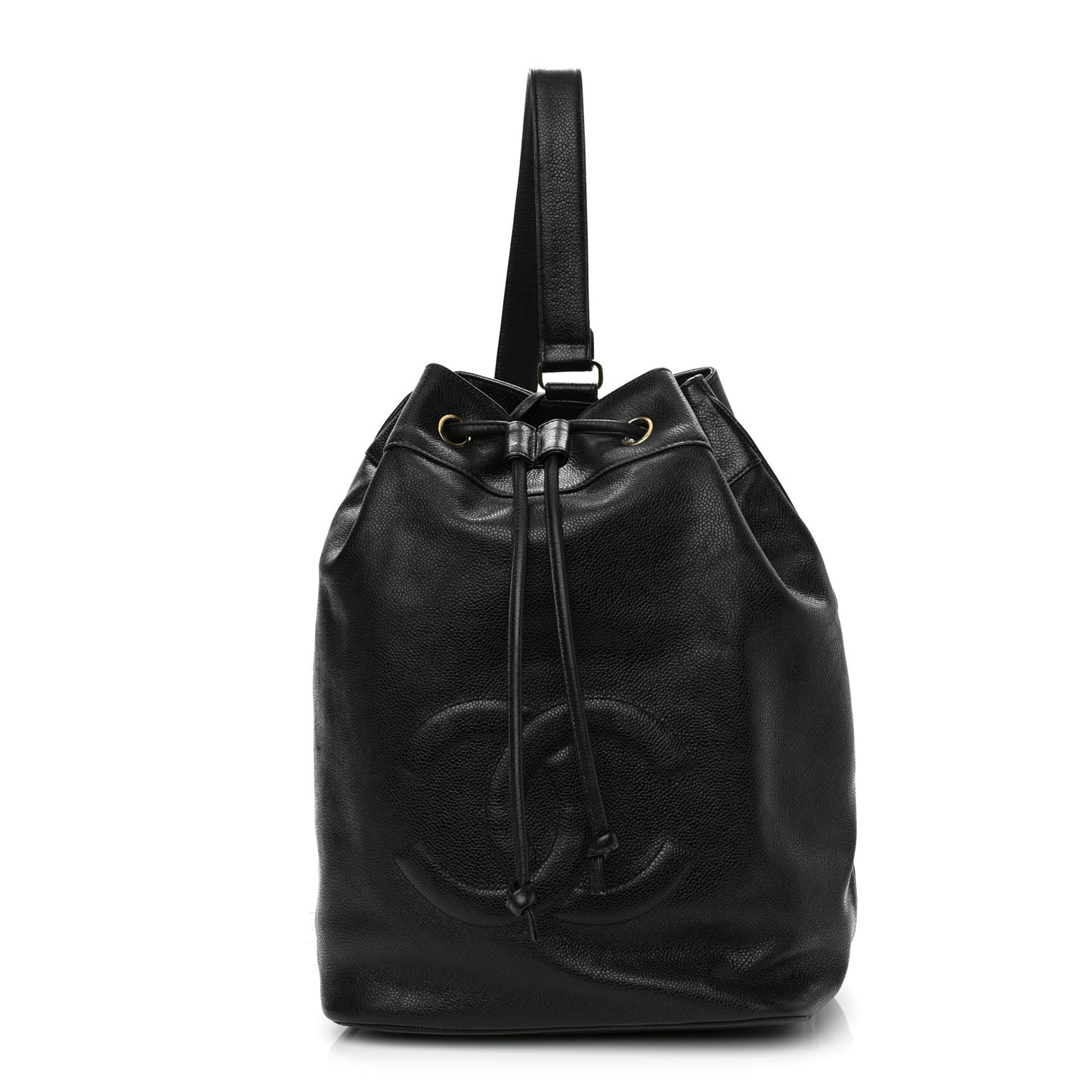 Caviar Sling Backpack Black