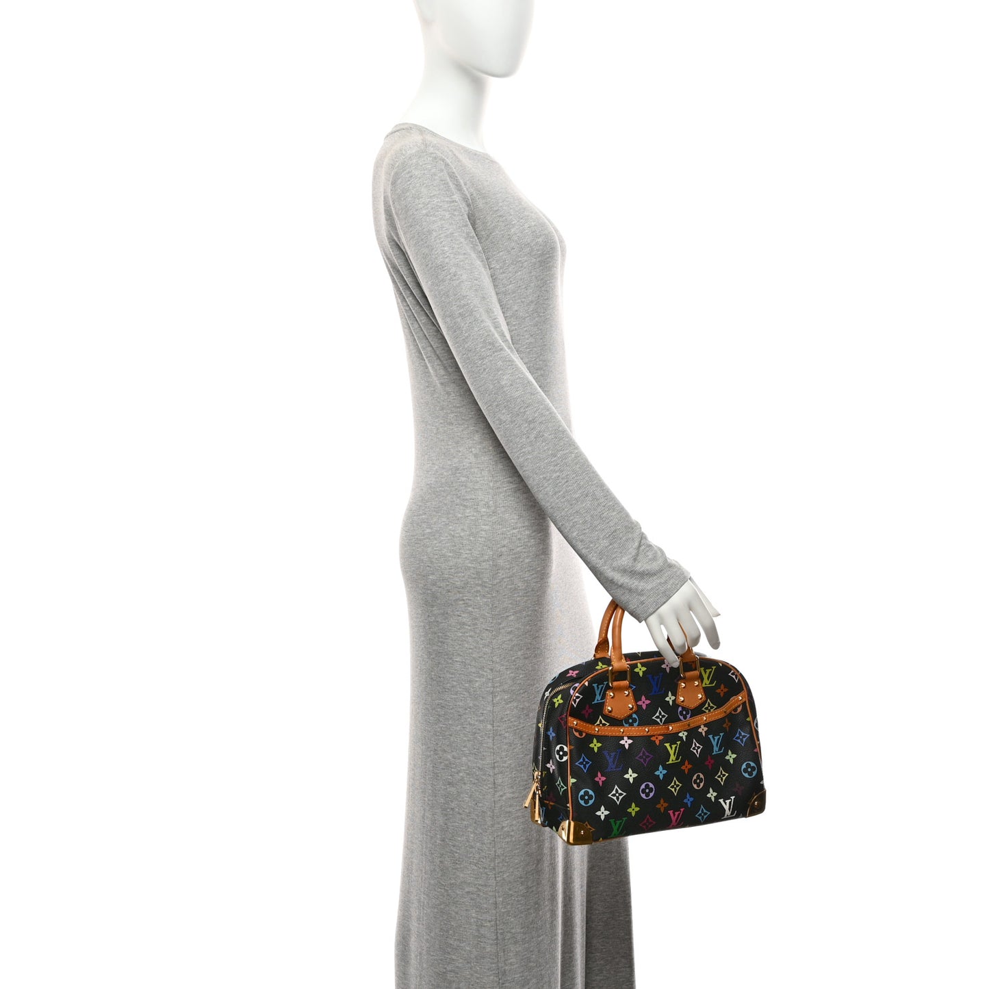 Monogram Multicolor Trouville Black