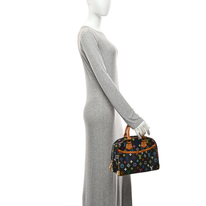 Louis Vuitton Monogram Multicolor Trouville Black 2 of 10