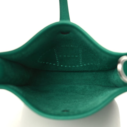 Hermes Taurillon Clemence Evelyne TPM Vert Jade 4 of 9