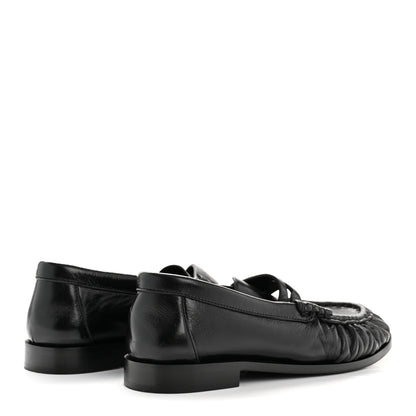 Saint Laurent Radiance Calfskin Le Loafer 15 Moccasin 37 Black 15 of 27