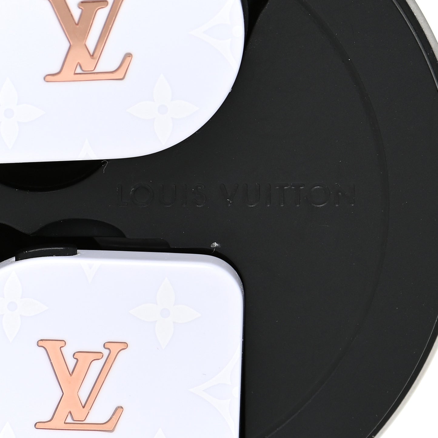 Acetate Monogram Horizon Wireless Earphones White