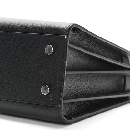 Saint Laurent Grained Calfskin Baby Sac De Jour Black 11 of 11