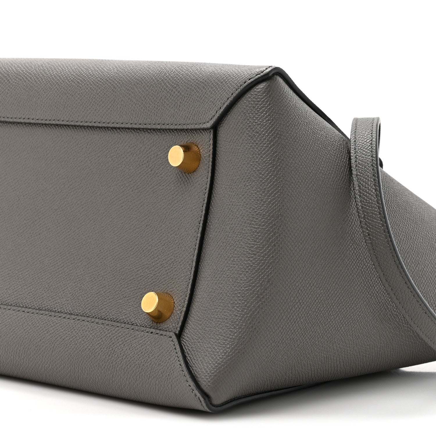 Celine Grained Calfskin Mini Belt Bag Grey 9 of 13