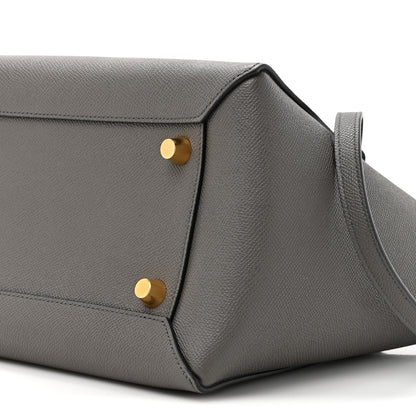 Celine Grained Calfskin Mini Belt Bag Grey 9 of 13