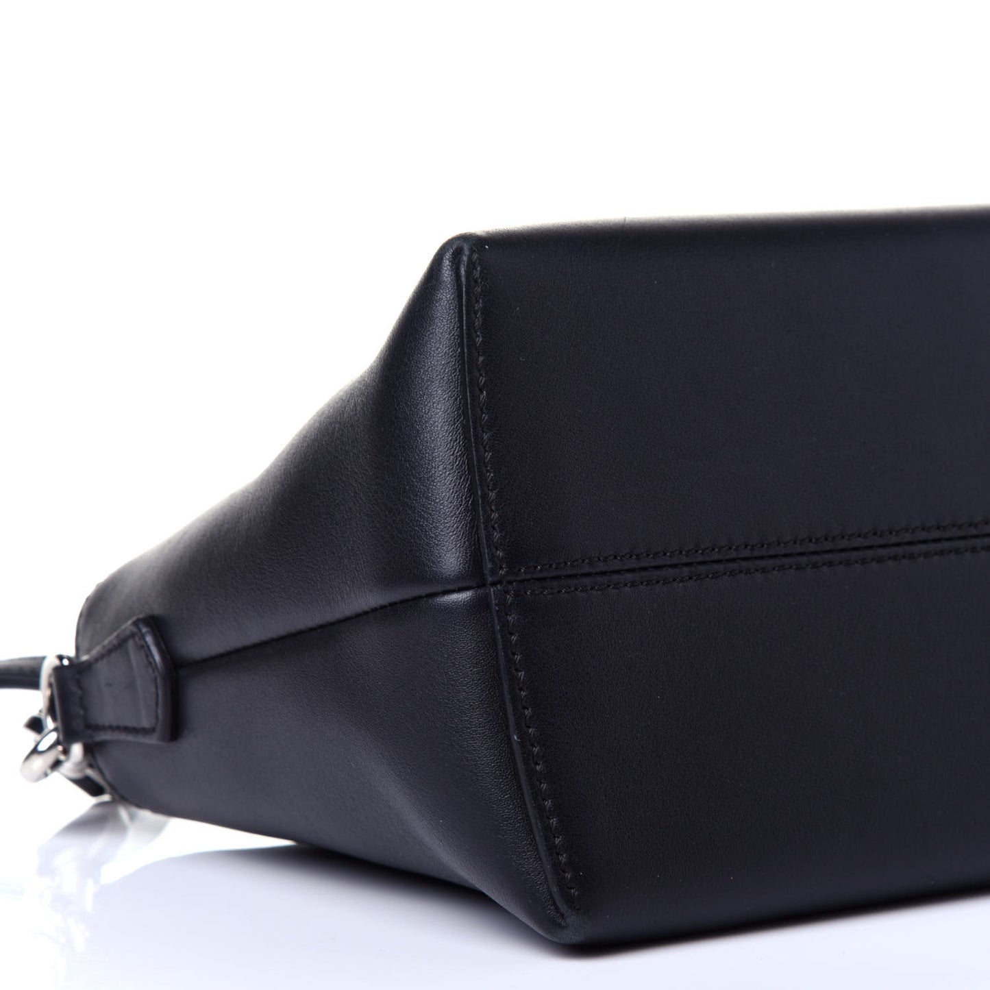 Vitello Dolce Bi-Color FF 1974 Embossed Medium By The Way Boston Bag Black Maya