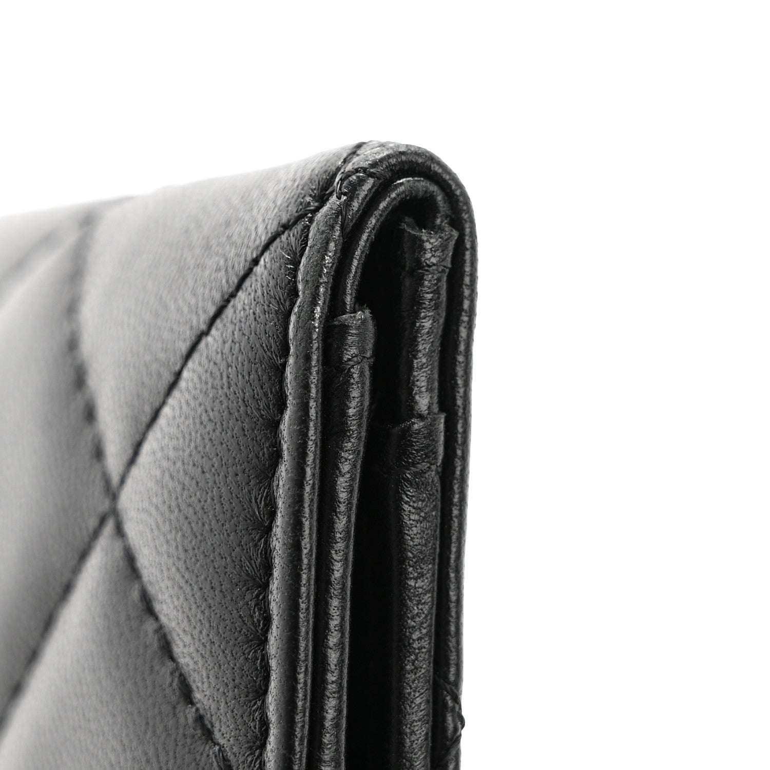 Chanel Lambskin Quilted Flap Waist Bag Insert Black 7 of 7