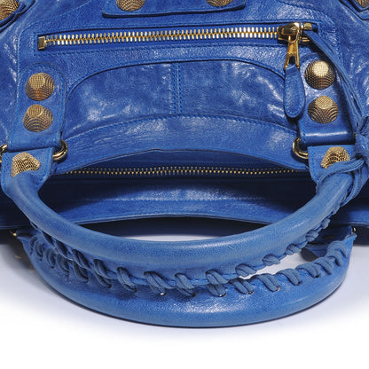 Balenciaga Agneau Giant 21 Gold Hardware Part Time Electric Bleu 4 of 12