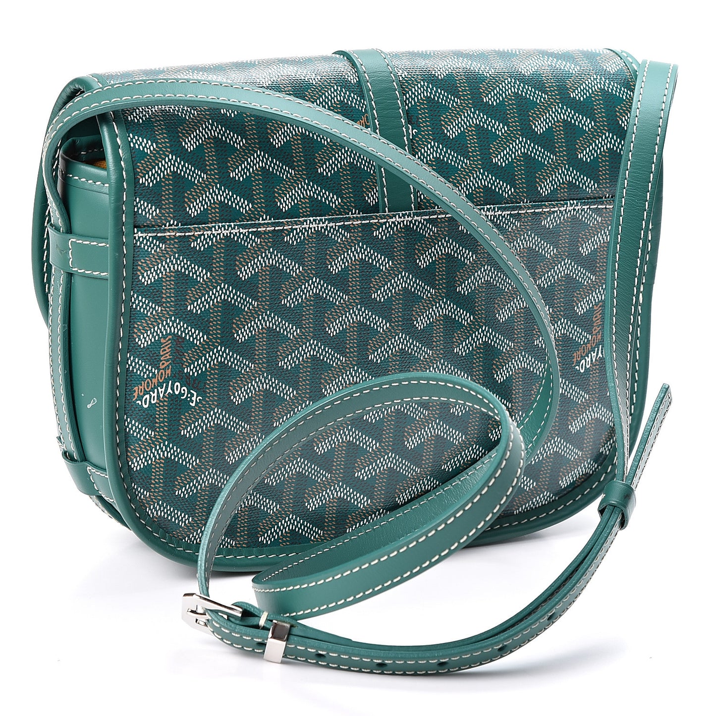 Goyardine Belvedere II PM Messenger Bag Green