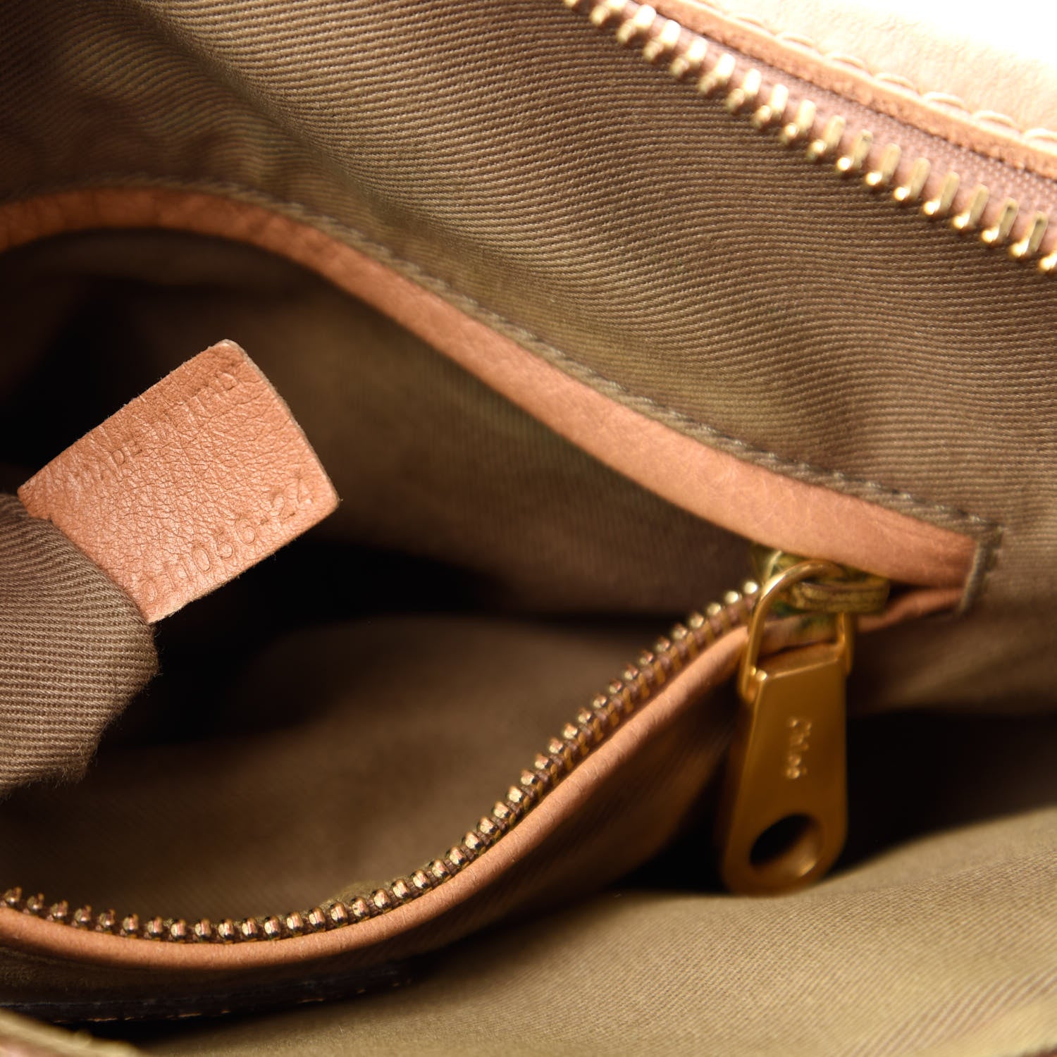 Chloe Calfskin Medium Marcie Satchel Nut 9 of 10