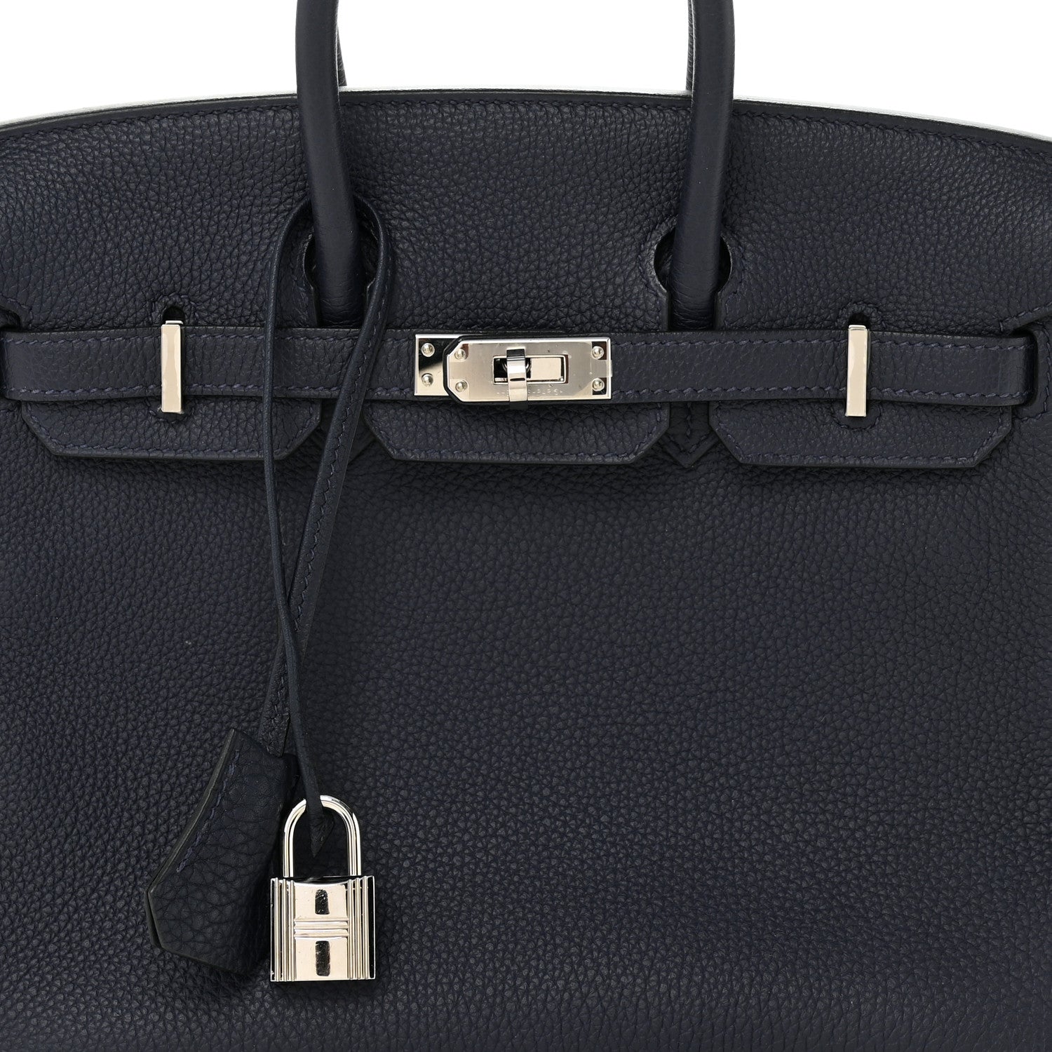 Hermes Togo Birkin 25 Bleu Nuit 8 of 13