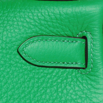 Hermes Taurillon Clemence Kelly Retourne 28 Bambou Bamboo 7 of 26