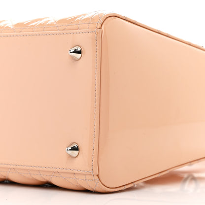 Christian Dior Patent Cannage Medium Lady Dior Rose Clair 10 of 11