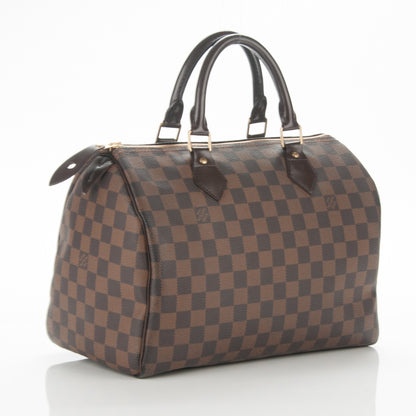 Louis Vuitton Damier Ebene Speedy 30 3 of 8