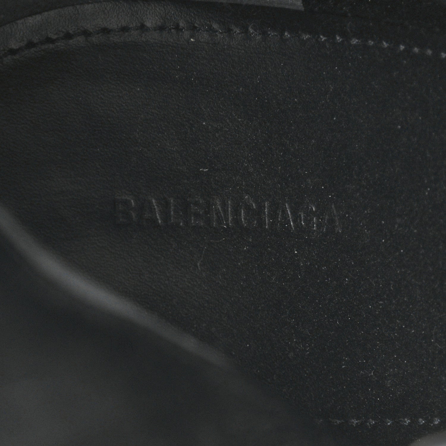 Balenciaga Shiny Sheepskin 20mm Oval Booties 37 White Black 7 of 11