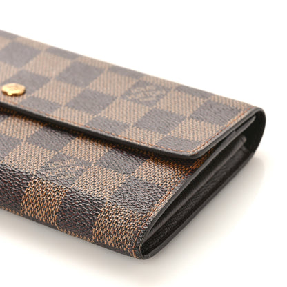 Louis Vuitton Damier Ebene Sarah Wallet 8 of 9