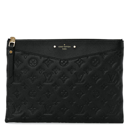 Louis Vuitton Empreinte Daily Pouch Black 1 of 9