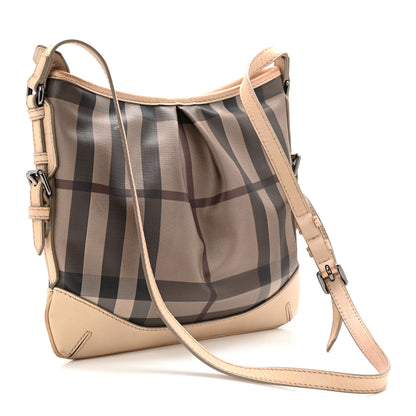 Burberry Smoked Check Hartham Shoulder Bag Trench 3 of 12
