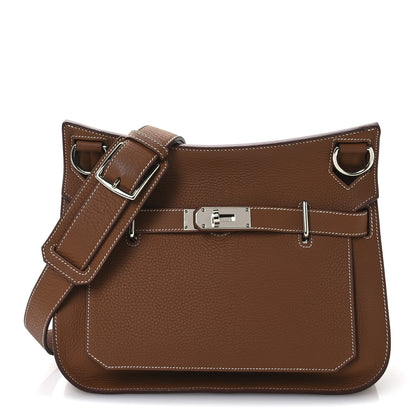 Hermes Taurillon Clemence Jypsiere 31 Gold 1 of 12