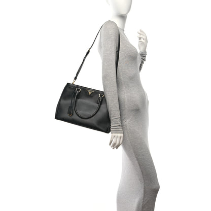 Prada Saffiano Lux Medium Tote Black 2 of 12