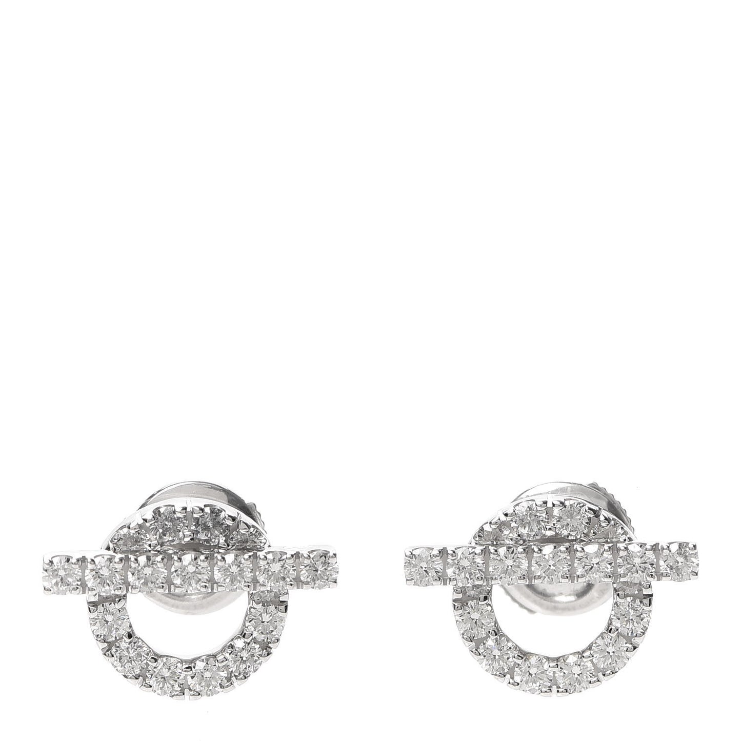 18K White Gold Diamond Finesse Earrings