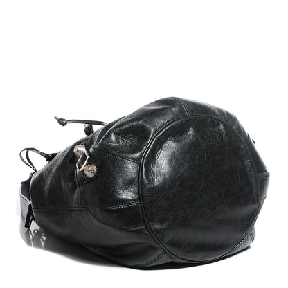 Balenciaga Agneau Giant 21 Silver Hardware Pompon Black 4 of 12