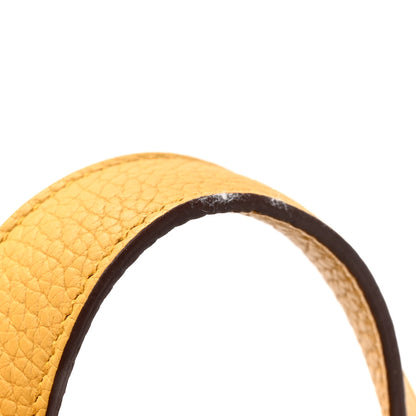 Hermes Taurillon Clemence Picotin Lock 18 PM Jaune Ambre 11 of 11