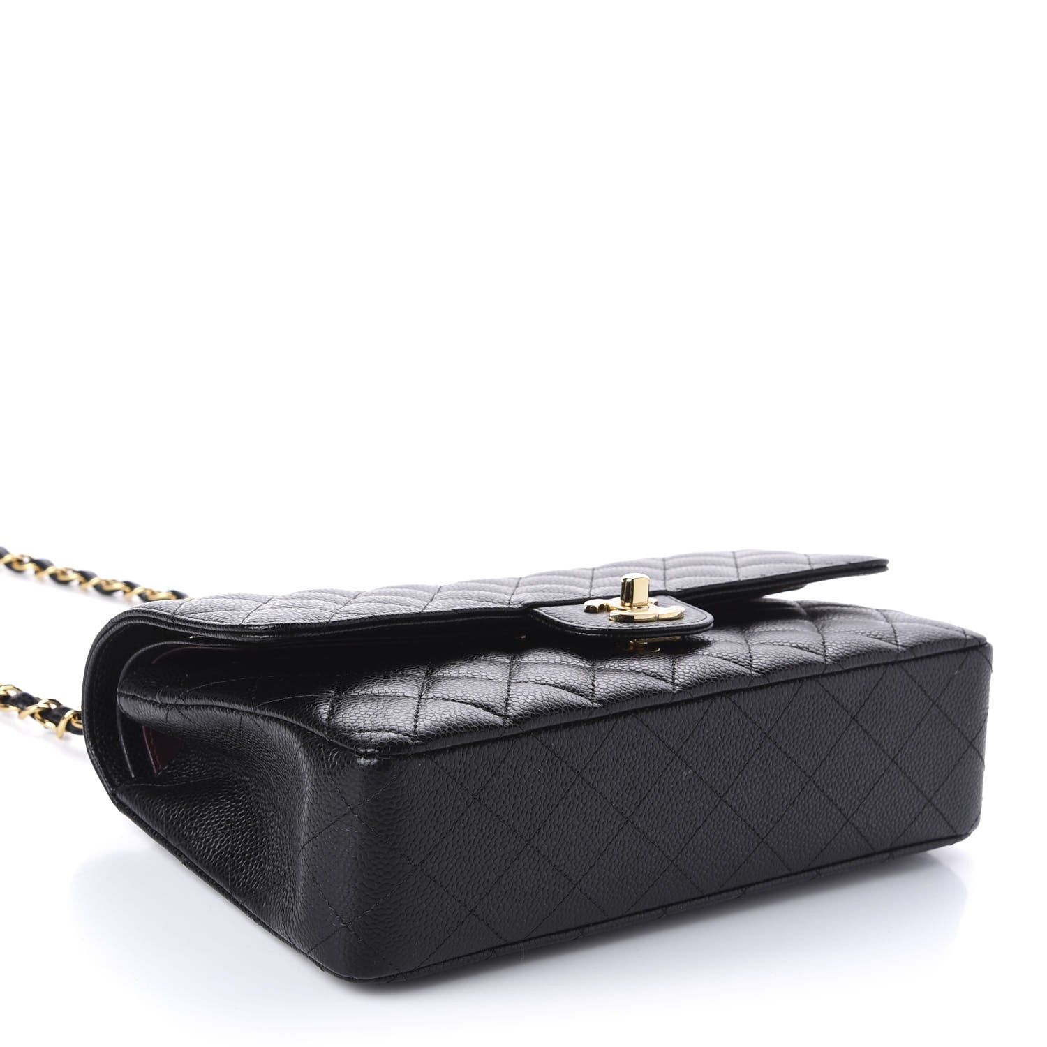 Chanel Caviar Quilted Medium Double Flap Black 5 of 11