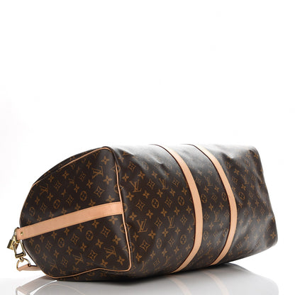 Louis Vuitton Monogram Keepall Bandouliere 55 5 of 10