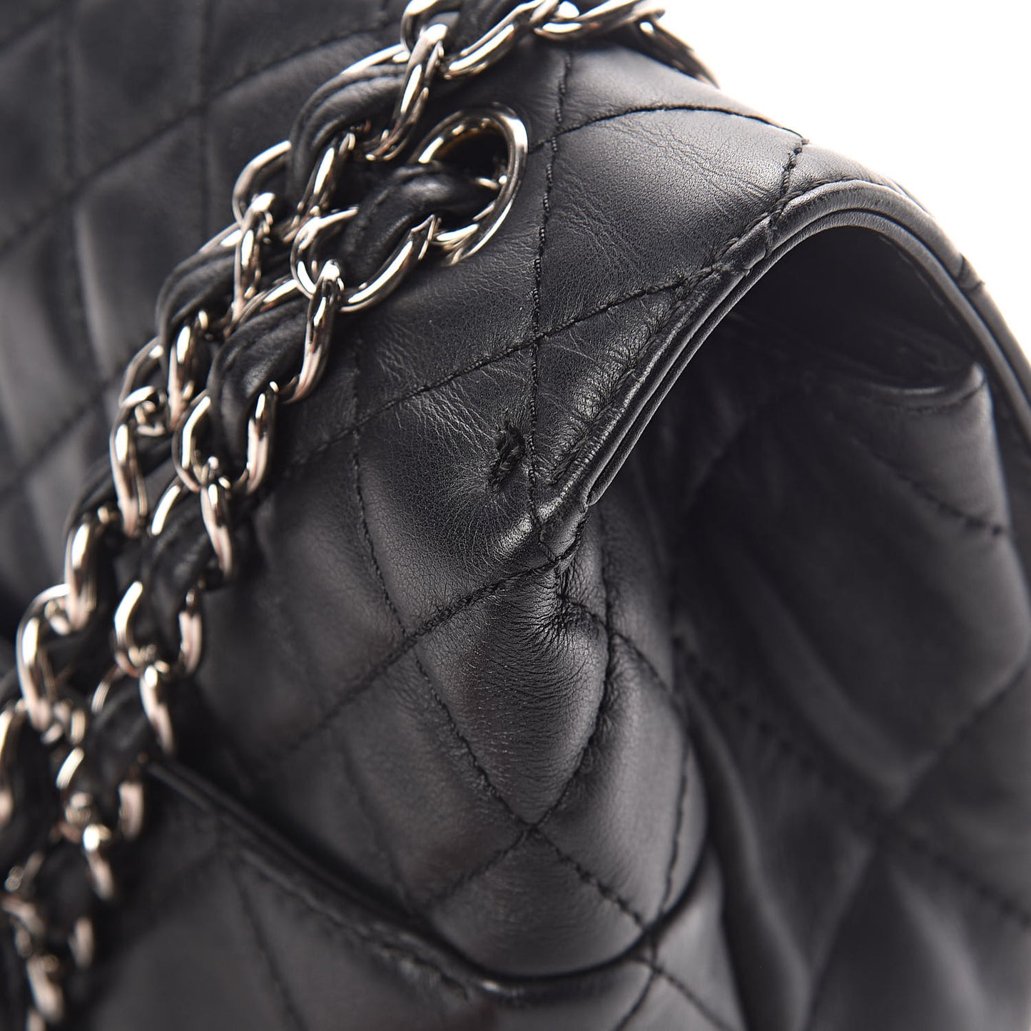 Calfskin Quilted In The Business Flap Bag Black