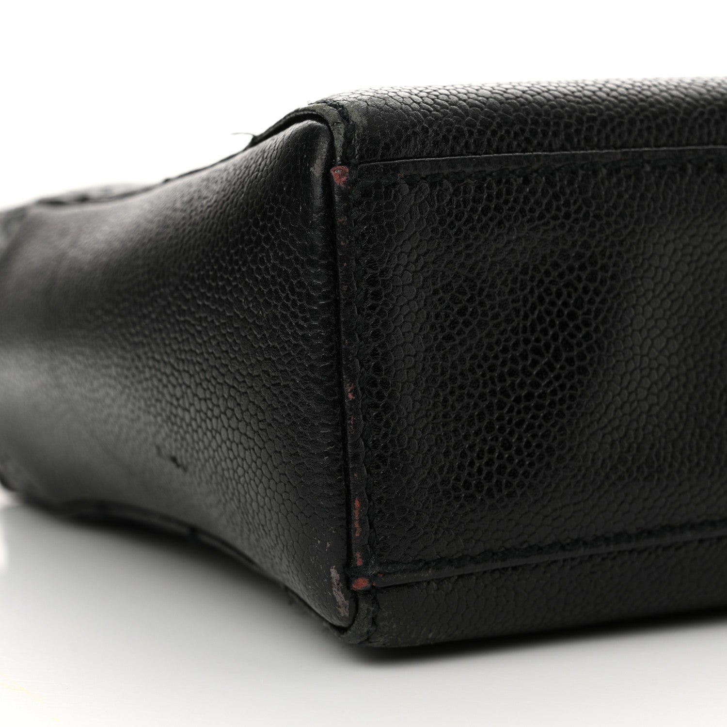Chanel Caviar Stitched Chocolate Bar Shopping Black 11 of 21