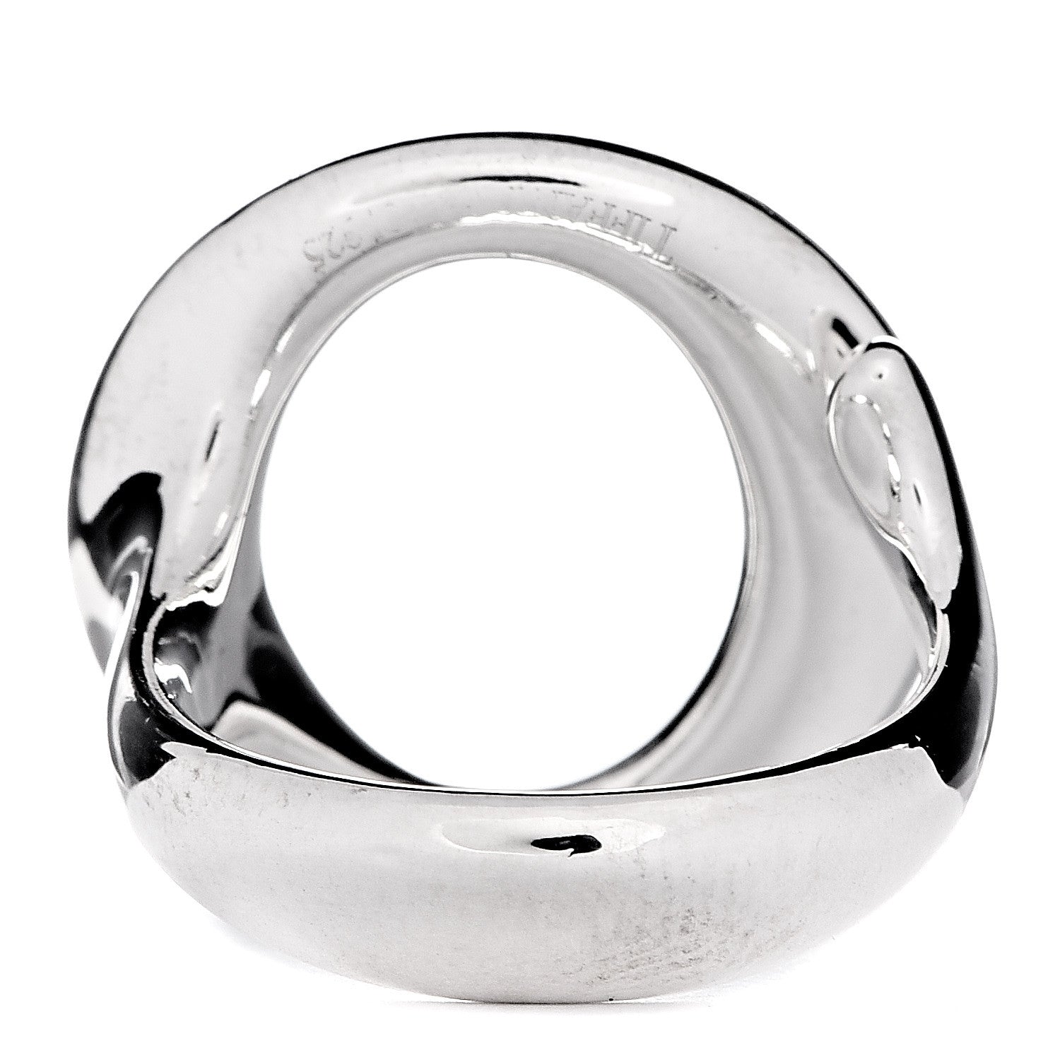 Tiffany Sterling Silver Elsa Peretti Sevillana Ring 52 6 4 of 6