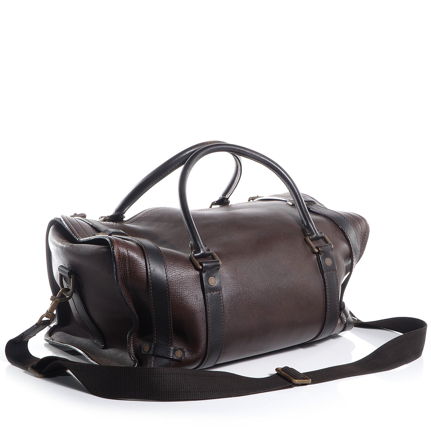 Louis Vuitton Utah Leather Sac Week-End 3 of 10