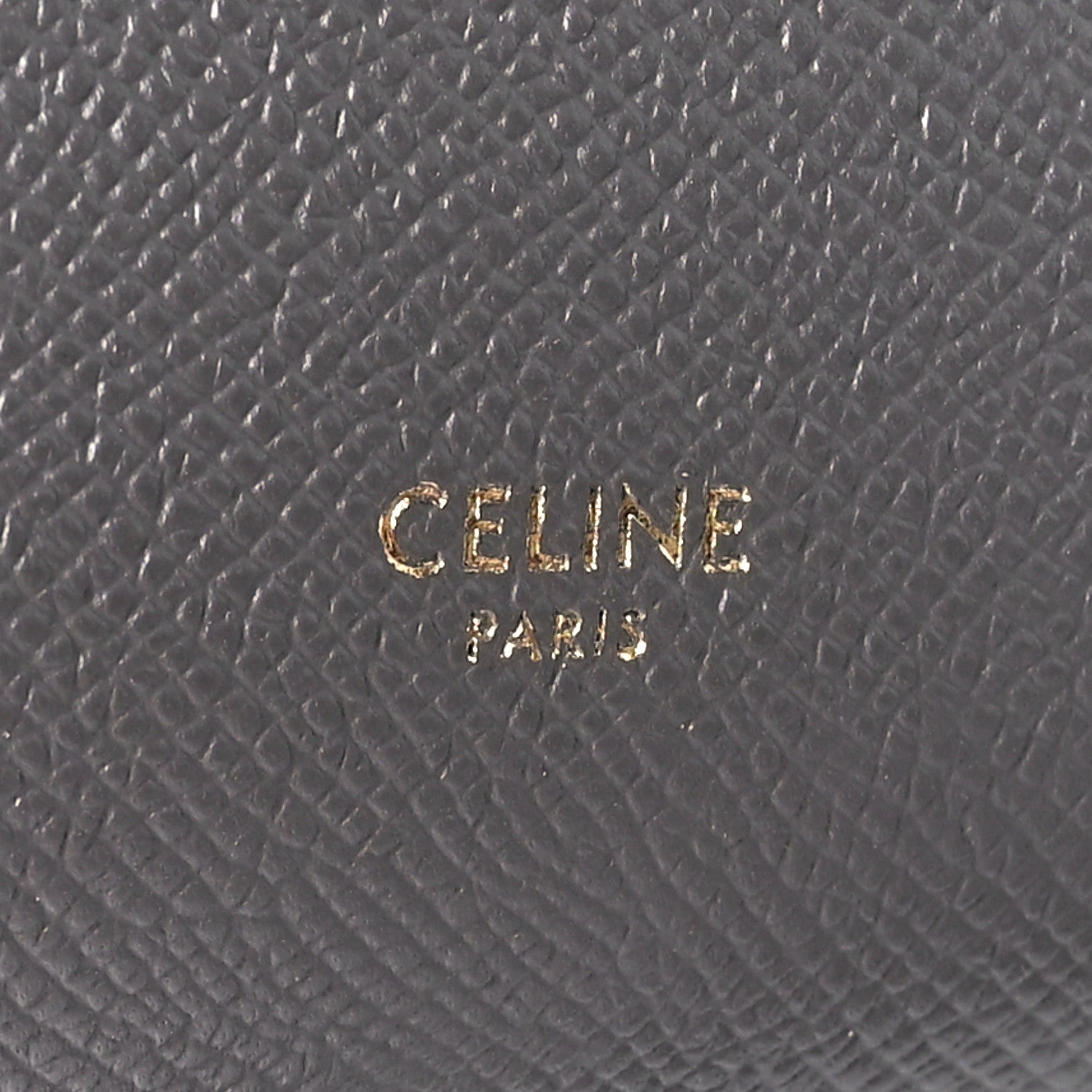Celine Grained Calfskin Nano Belt Bag Grey 6 of 11