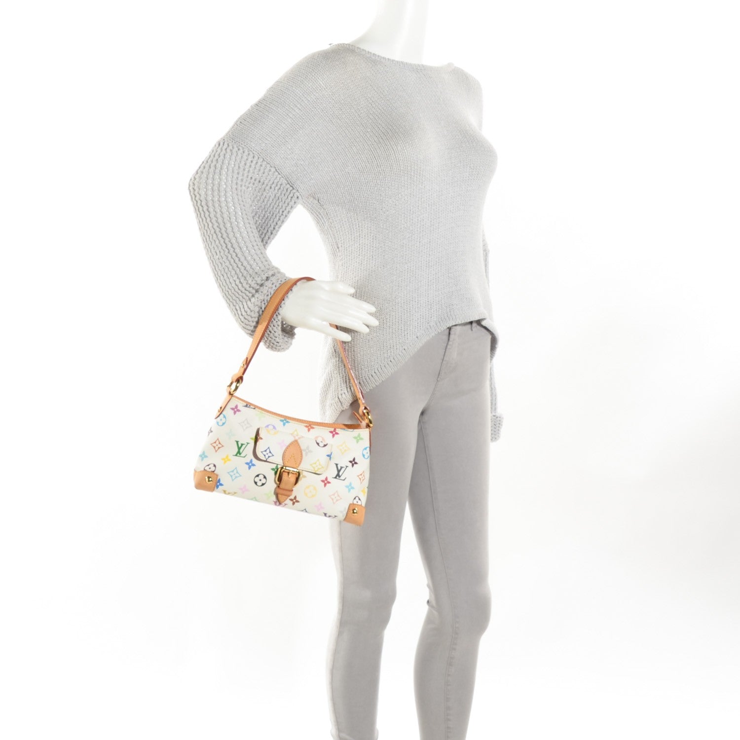 Louis Vuitton Monogram Multicolor Eliza White 2 of 8