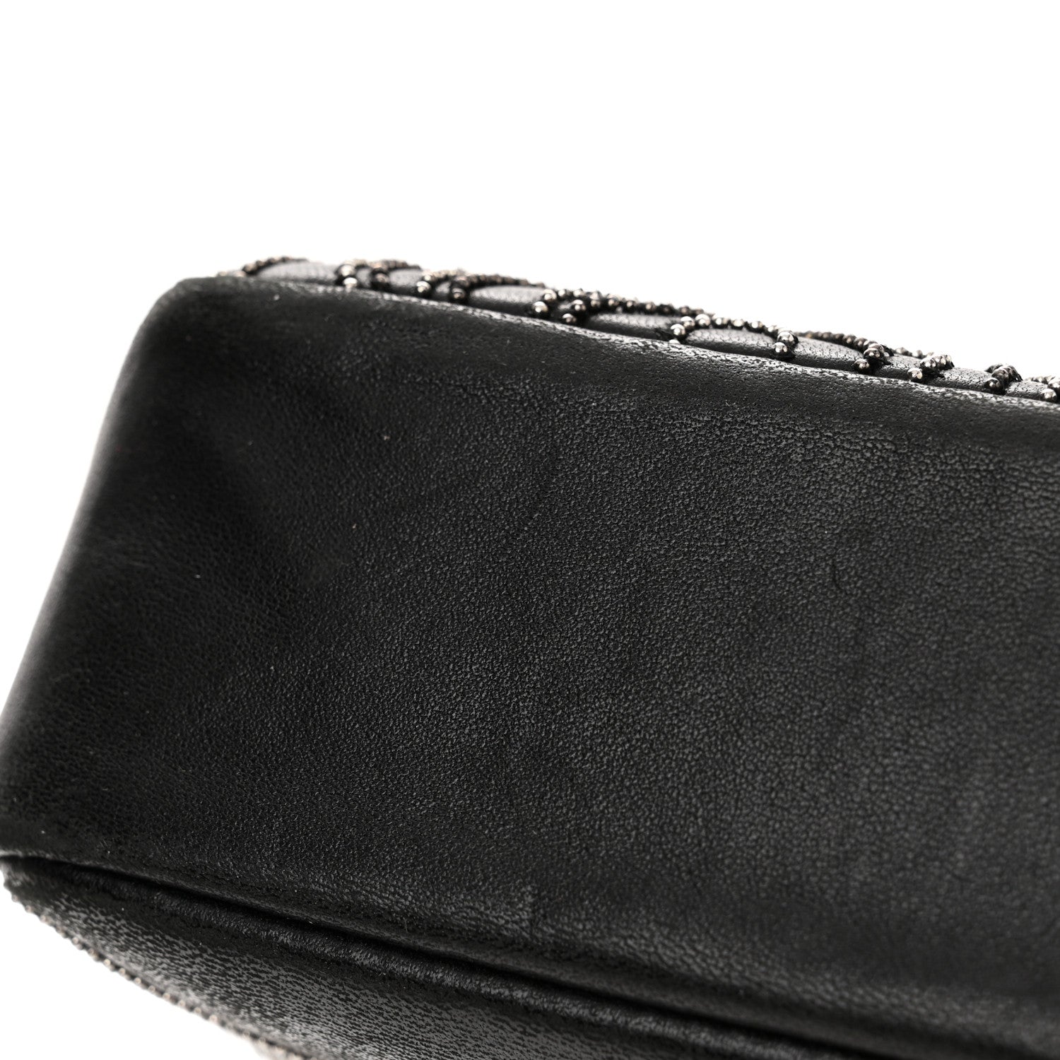 Chanel Lambskin Embroidered Camellia Follies Flap Black 13 of 13