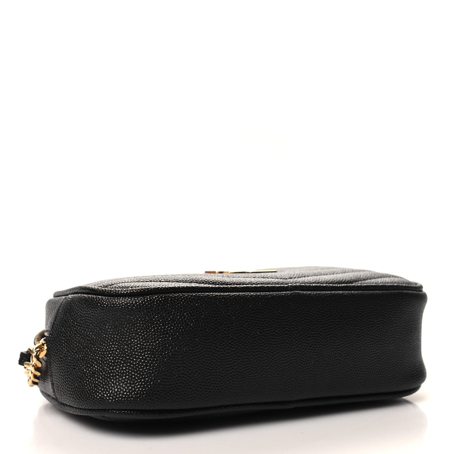 Grain De Poudre Matelasse Monogram Mini Lou Camera Bag Black