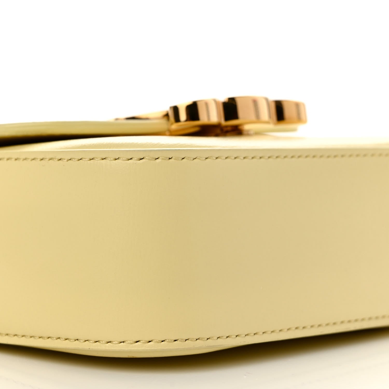 Celine Shiny Calfskin Mini Triomphe Pollen 7 of 9