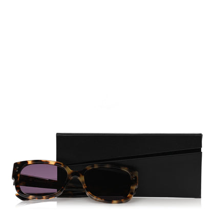 Christian Dior Acetate Cannage Lady Dior Studs Sunglasses Havana 7 of 7