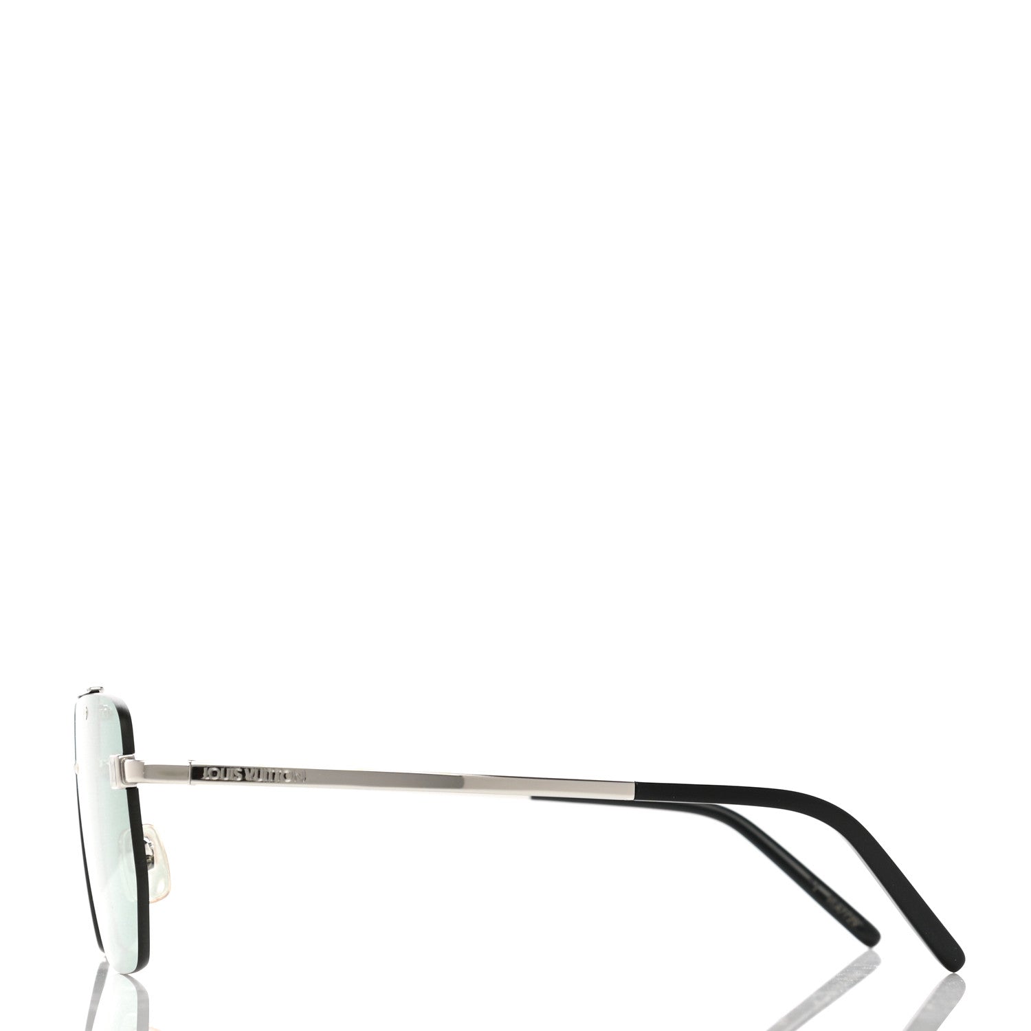 Louis Vuitton Metal Aviator Sunglasses Z1201W Blue 3 of 9