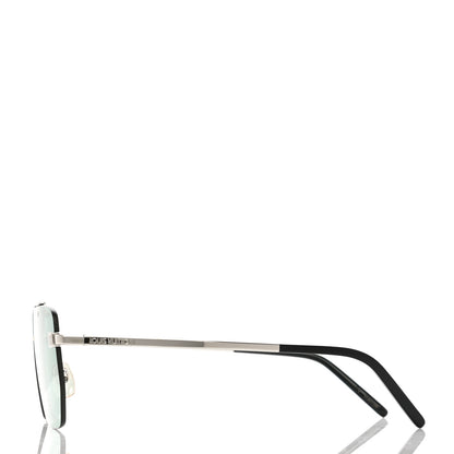 Louis Vuitton Metal Aviator Sunglasses Z1201W Blue 3 of 9