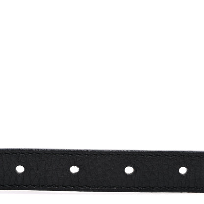 Gucci Calfskin Double G 20mm Belt 85 34 Black 3 of 5