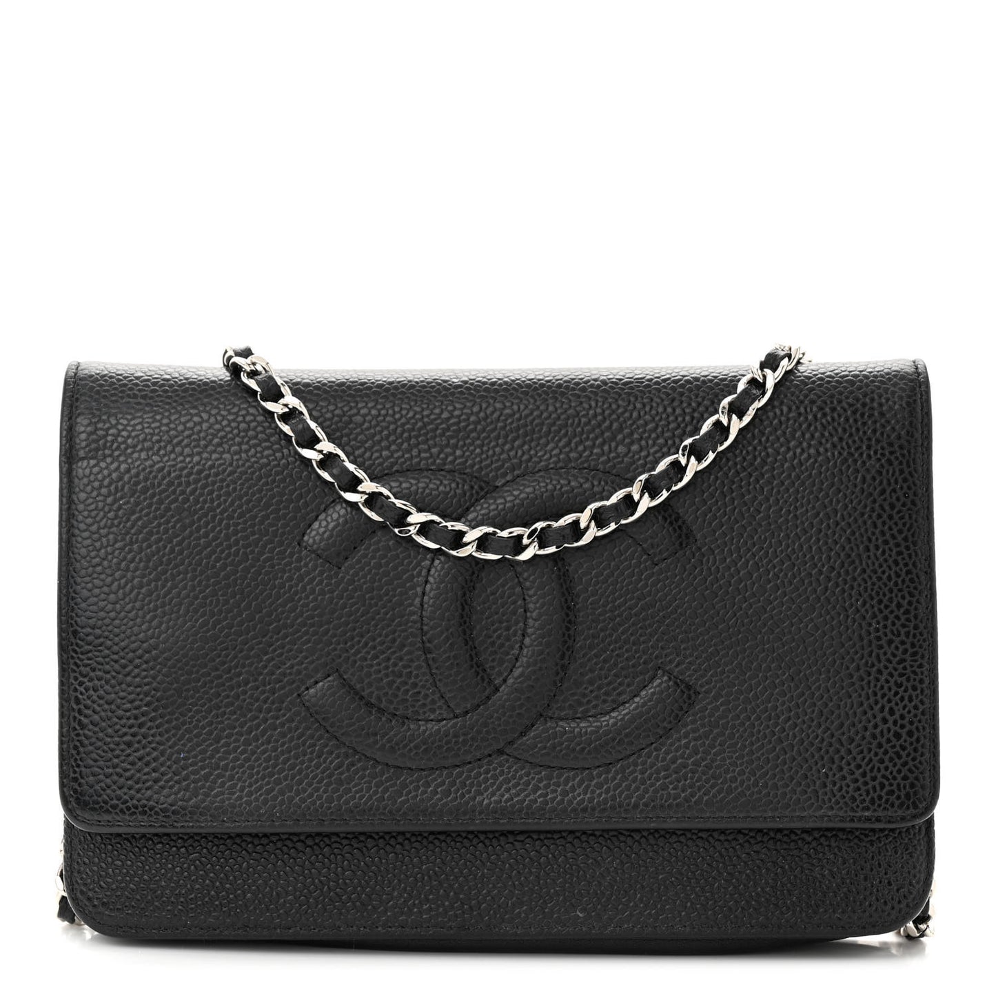 Caviar Timeless CC Wallet on Chain WOC Black