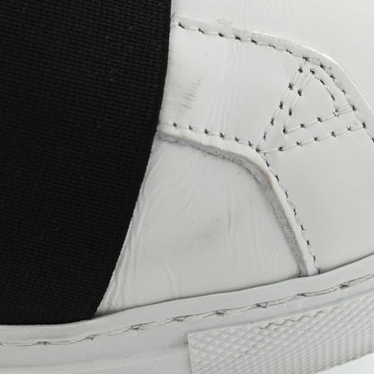 Givenchy Calfskin Band Logo Womens Urban Street Sneakers 39 White Black 12 of 12